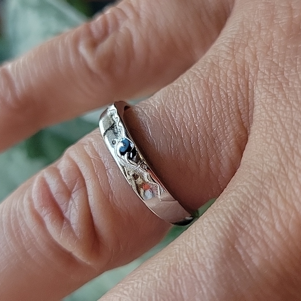 Sand & Surf Sterling Silver Ring, S925 - Picture 10 of 10
